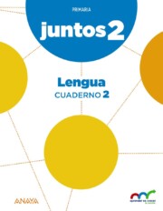 Portada de Lengua 2º educacion primaria cuaderno  de lengua 2 aprender es cr ecer juntos ed 2015 andalucia / castilla y leon / navarra
