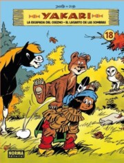 Portada de Yakari 18: la escapada del osezno; el lagarto de las sombras