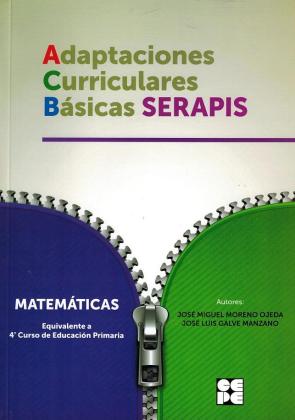 Libro Matematicas – 4º educacion primaria. adaptaciones curriculares basicas serapis (2016)