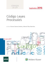 Portada de Codigo leyes procesales 2016 + actualizacion digital