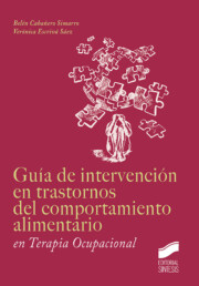 Portada de Guia de ntervencion en trastornos del comportamiento alimentario en terapia ocupacional