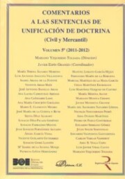 Libro Comentarios a las sentencias de unificacion de doctrina civil y mercantil (2013-2014) (vol. 6) (2016)