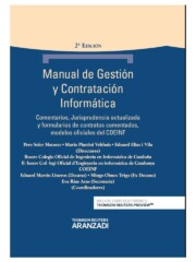Portada de Manual de gestion y contratacion informatica
