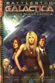 Portada de Battlestar galactica. ecos de nueva caprica