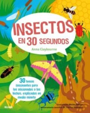 Portada de 30 segundos. insectos en 30 segundos