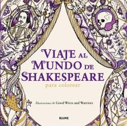 Libro Viaje al mundo de shakespeare para colorear