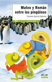 Portada de Mateo y roman entre los pinguinos