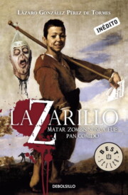 Portada de Lazarillo z: matar zombies nunca fue pan comido