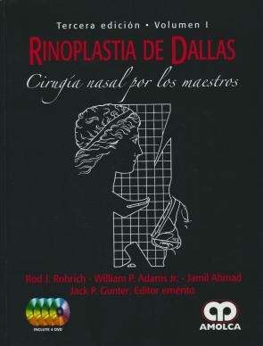 Libro Rinoplastia de dallas: cirugia nasal por los maestros (2 vols.) (3ª ed.) (2016)