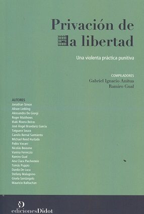 Libro Privacion de la libertad (2016)