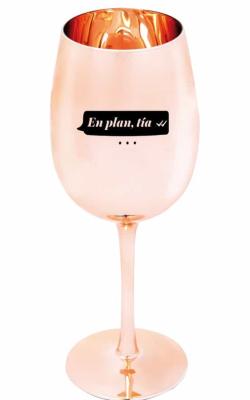 Libro Tantanfan Copa Vino La Vecina Rubia En Plan, Tia