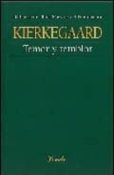 Libro Temor Y Temblor