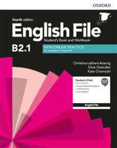 Libro English File B2.1 Student’s Book + Workbook Without Key Pack (4th Edition)