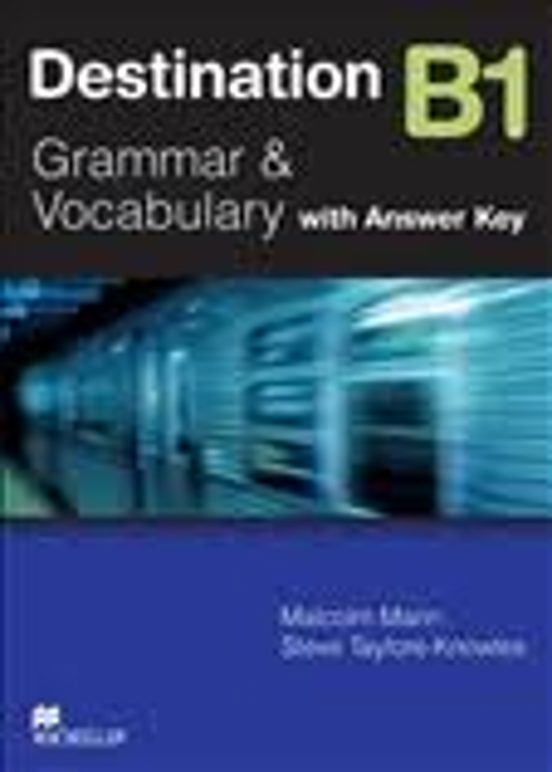 Libro Destination B1 Grammar@vocabulary