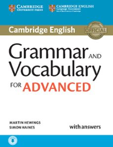 Libro Grammar And Vocabulary For Advanced Book With Answers And Audio: Self-study Grammar Reference And Practice