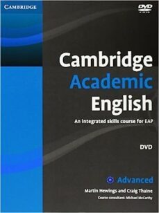 Libro Cambridge Academic English C1 Advanced Class Audio Cd And Dvd Pack: An Integrated Skills Course For Eap