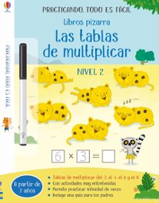 Libro Libros Pizarra – Las Tablas De Multiplicar Nivel 2