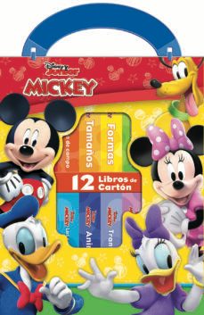 Libro Mi Primera Librería Mickey Rfh M1l