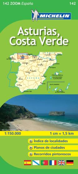 Libro Asturias, Costa Verde (Ref. 142) (Mapas Zoom España)