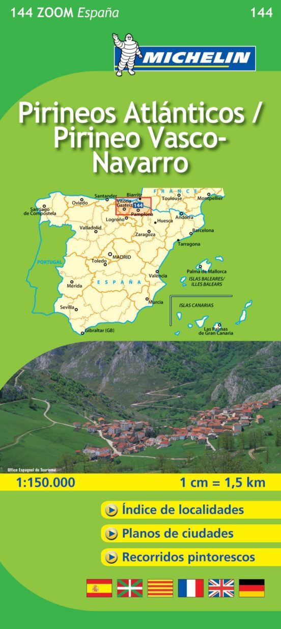 Libro Pirineos Atlanticos / Pirineo Vasco – Navarro (ref. 144) (mapas Z Oom España)