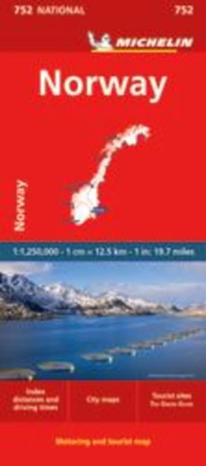 Libro Mapa National Norway 2022 (11752)