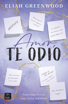 Libro Amor, Te Odio