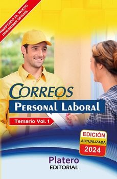 Libro Correos. Temario Volumen 1
