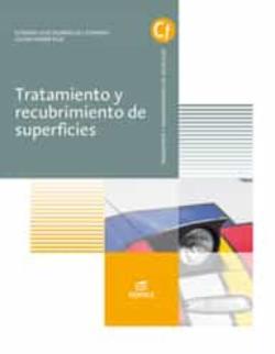 Libro Tratamiento Y Recubrimiento De Superficies 2020
