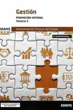 Libro Temario 3 Gestion De La Administracion Del Estado. Promocion Interna