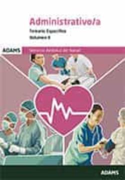 Libro Temario Especifico Ii Administrativo/A Del Servicio Andaluz De Salud