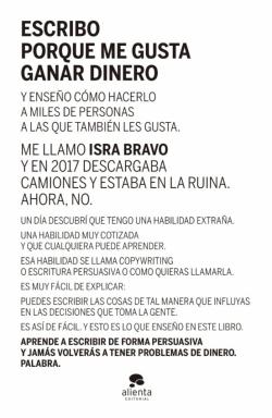 Libro Escribo Porque Me Gusta Ganar Dinero