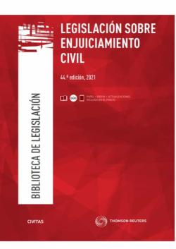Libro Legislación Sobre Enjuiciamiento Civil