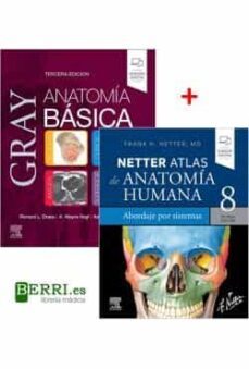 Libro Lote Anatomia: Gray Anatomía Básica + Atlas Por Sistemas