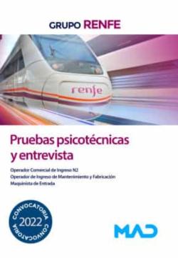 Libro Pruebas Psicotécnicas Y Entrevista. Grupo Renfe