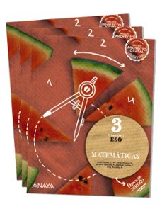 Libro Matematicas 3º Eso + Libro Digital