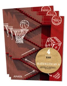 Libro Matemáticas A 4º Eso