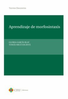 Libro Aprendizaje De Morfosintaxis