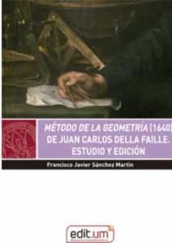 Libro Método De La Geometría (1640) De Juan Carlos Della Faille. Estudi O Y Edición