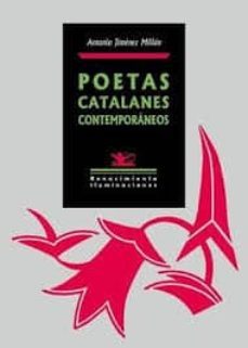 Libro Poetas Catalanes Contemporaneos (catalan)