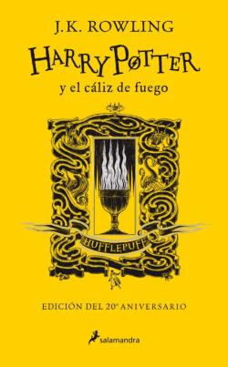 Libro Harry Potter Y El Cáliz De Fuego (Edición Hufflepuff Del 20º Aniv Ersario) (Harry Potter 4)