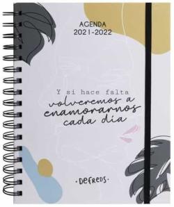 Libro Tantanfan Agenda Escolar Semana Vista 2021-2022 Defreds
