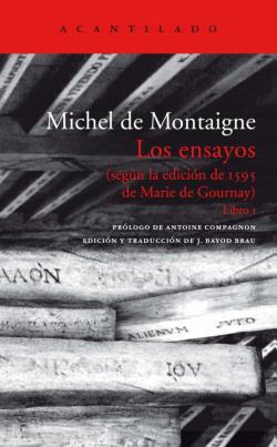 Libro Los Ensayos (Vol. I)