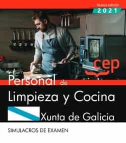 Libro Personal De Limpieza Y Cocina. Xunta De Galicia. Simulacros De Examen