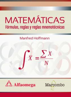 Libro Matemáticas Fórmulas, Reglas Y Reglas Mnemotécnicas