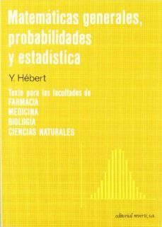 Libro Matemáticas Generales, Probabilidades Y Estadística