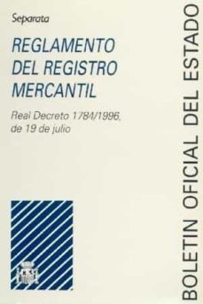 Libro Reglamento Del Registro Mercantil