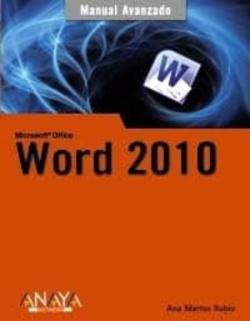 Libro Word 2010 (Manual Avanzado)