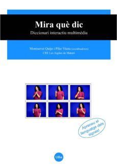 Libro Mira Que Dic: Diccionari Interactiu Multimedia (inclou Dvd)