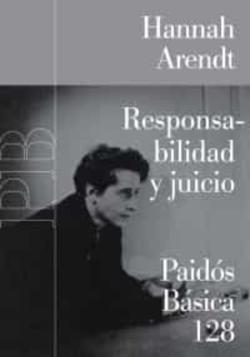 Libro Responsabilidad Y Juicio