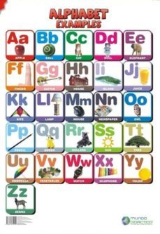 Libro Alphafet / Alpahabet And Examples (ingles) (ref. 22-001) (varilla Da Y Tubo Pvc Esmerilado)